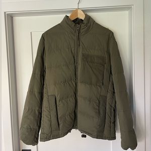 Olive Green Military Field Jacket - Flint and Tinder